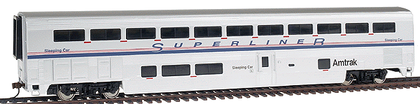 85' Streamlined Superliner(R) I Sleeper Ready to Run -- Amtrak(R) - Phase IV