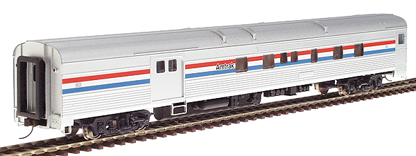 Budd Baggage Dormitory Car - Assembled -- Amtrak(R) Phase III