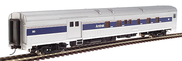 Budd Baggage Dormitory Car - Assembled -- Amtrak(R) Phase IV