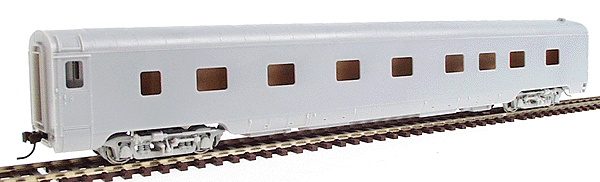 Pullman-Standard Streamlined 4-4-2 Sleeper - Assembled -- Undecorated