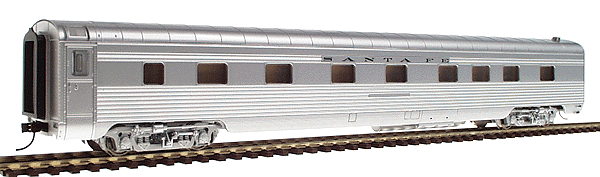 Pullman-Standard Streamlined 4-4-2 Sleeper - Assembled -- Santa Fe