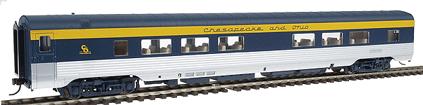 Pullman-Standard 52-Seat Coach - Assembled -- Chesapeake & Ohio
