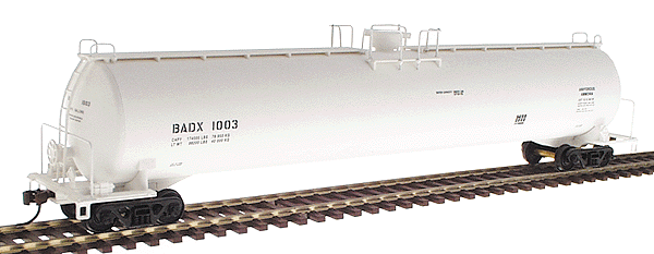 33,000 Gallon Liquid Propane Gas Tank Car (Ready to Run) -- Baden Investment Company BADX