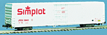 Cryogenically Refrigerated Boxcar -- Simplot