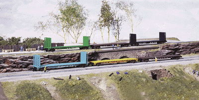 GSC "Commonwealth" 54' Flatcar - Assembled -- Undecorated