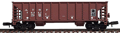 Ballast Hopper - Ready to Run -- Santa Fe