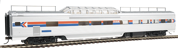 Pullman-Standard Former Santa Fe Pleasure Dome - Assembled -- Amtrak(R) Phase I
