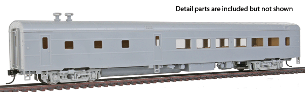 Undecorated Union Pacific(R) City Streamliner Cars -- 85' ACF 48-Seat Diner Lot #3032