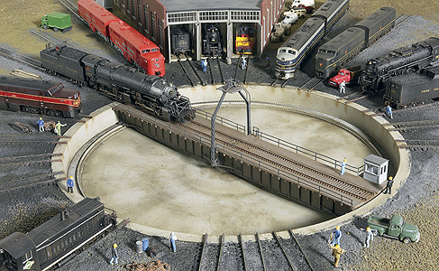Cornerstone Series(R) Built-ups -- Modern 130' Turntable (Assembled, Motorized, Programmable Indexing)