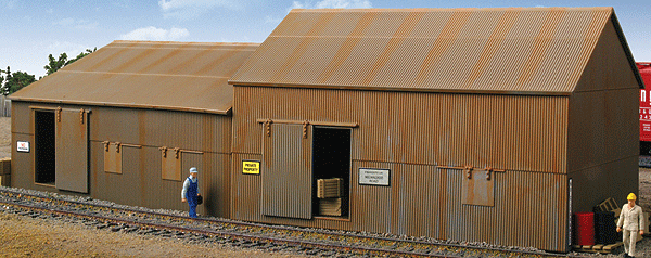 Cornerstone Series(R) Built-ups -- Trackside & Yard Buildings