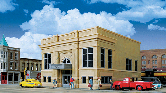 Cornerstone Series(R) Kits -- Railroad YMCA Bunkhouse 6-9/16 x 7-11/16 x 4-1/2" 24.3 x 19.5 x 11.4cm