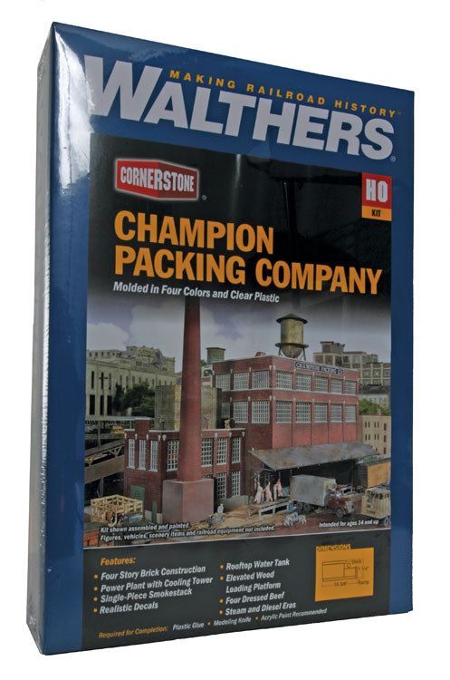 Champion Packing Plant -- Kit - 16-3/8 x 7-1/8 x 5-15/16" 40.9 x 17.8 x 13.2cm-3