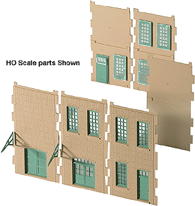 Small Walls, Windows & Doors - Modulars(TM) -- Kit