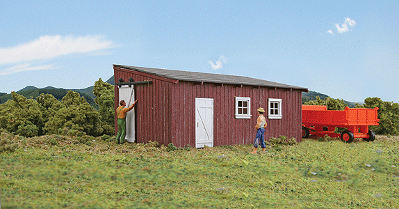 Farm Shed Lean-To - Lasercut -- Kit