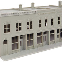 Walthers 2024 National Model Railroad Build-Off - N Kitbashing -- Merchant's Row III Kit - 6-3/8 x 3-7/8 x 2-13/16" 16.1 x 9.8 x 7.1cm