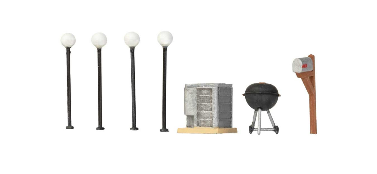Mid-Century Modern Home -- Kit - 9-7/16 x 5-5/32 x 1-15/16" 23.9 x 13 x 4.9cm-5