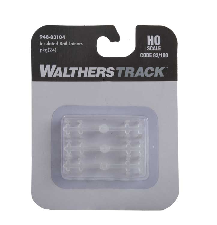 Code 83 or 100 Insulated Rail Joiners -- pkg(24)-2