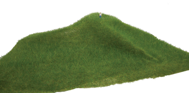 Tear & Plant Grass Mat - 17-1/2 x 11-1/2" 44 x 29cm -- Light Green Grass - 3/16" 6mm Tall-1