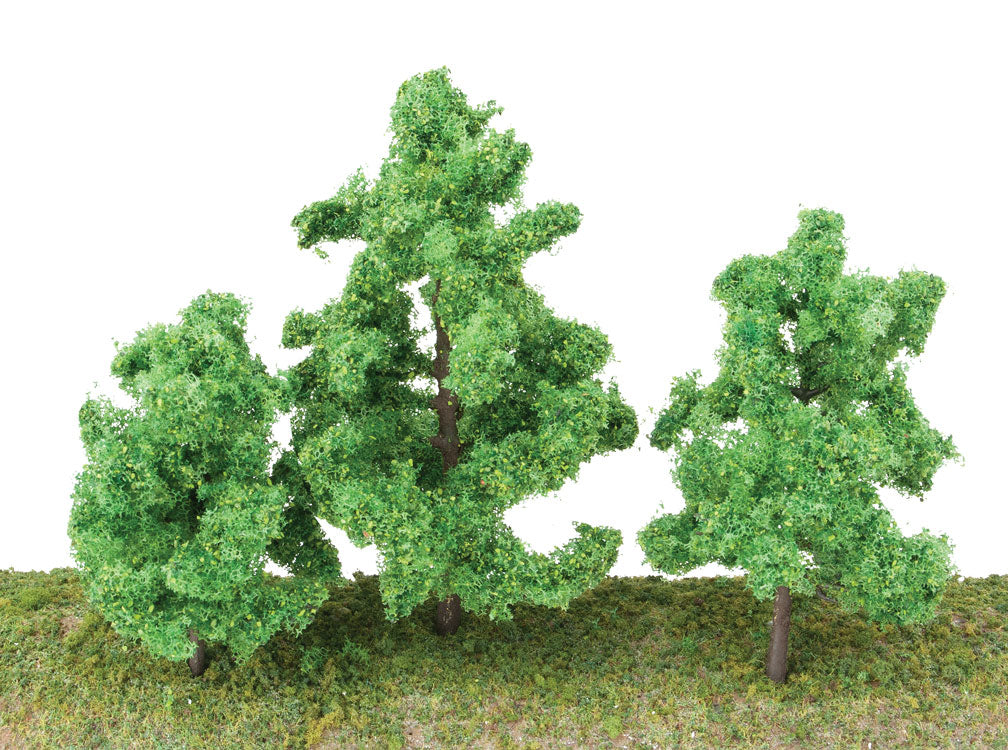 Spring Trees pkg(10) -- 3-3/8 to 5-1/2" 8 to 14cm w/Pin Base-3