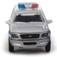 Ford(R) Expedition Special Service Vehicle (SSV) -- Police, Sheriff & Highway Patrol Decals (white, Blue Stripe; Nonworking Ligh