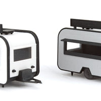 Pizza and Hamburger Food Trailers -- Kit