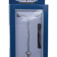 Tear Drop Street Light -- Double-Arm