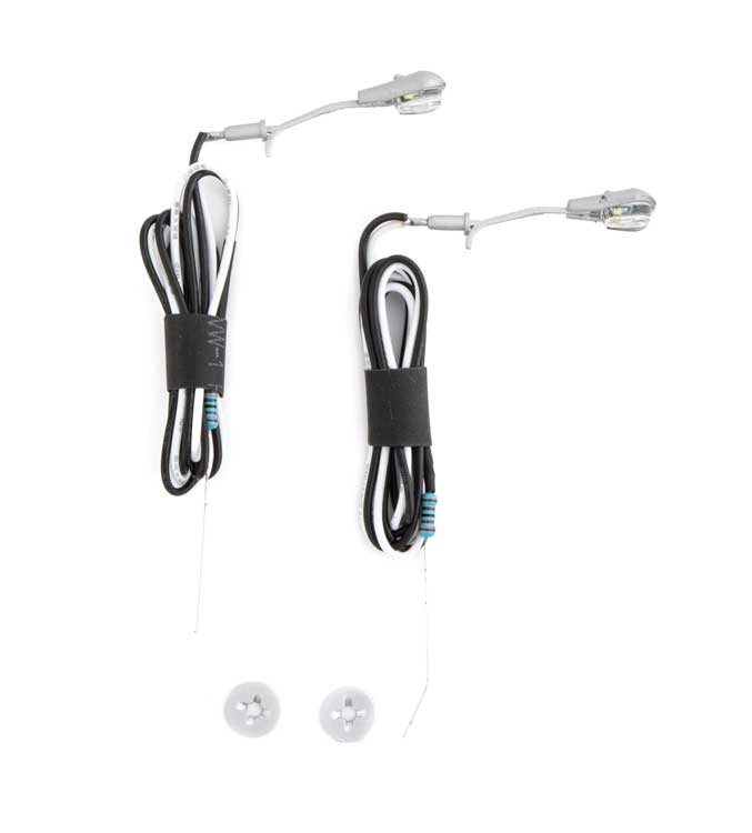 LED Wall-Mount Light 2-Pack -- Modern Short Arm Style-1