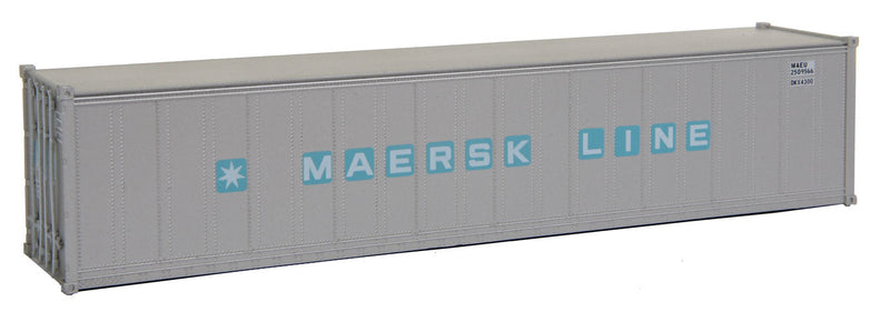 40' Smooth Side Container - Assembled -- Maersk-1