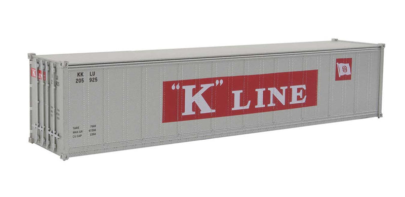 40' Smooth Side Container - Assembled -- K-Line-1