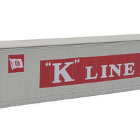 40' Smooth Side Container - Assembled -- K-Line
