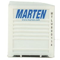 53' Singamas Corrugated-Side Container - Assembled -- Marten (white, blue)