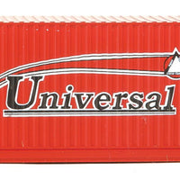 53' Singamas Corrugated-Side Container - Assembled -- Universal (red, white)