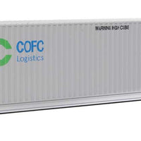 53' Singamas Corrugated-Side Container - Assembled -- COFC (gray, green)