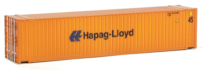 45' CIMC Container - Assembled -- Hapag-Lloyd (orange, blue, black)-1