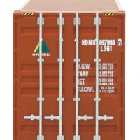 45' CIMC Container - Assembled -- Hyundai (orange, white)