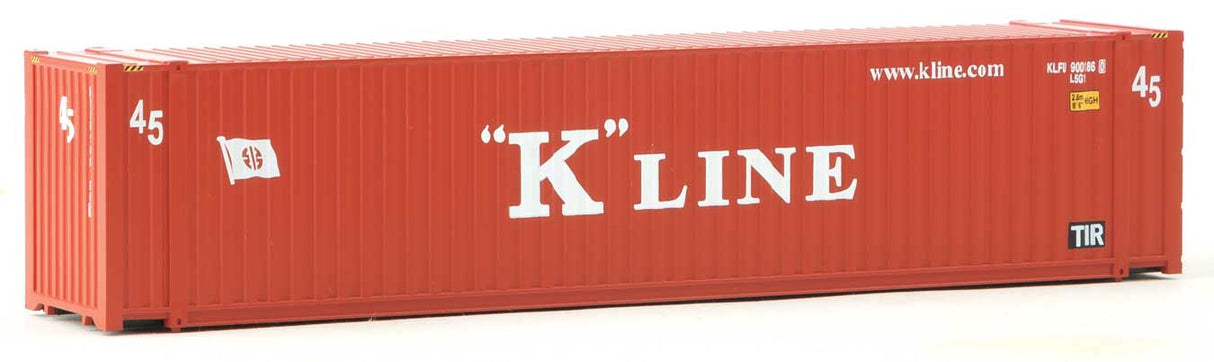 45' CIMC Container - Assembled -- K-Line (red, white)-2