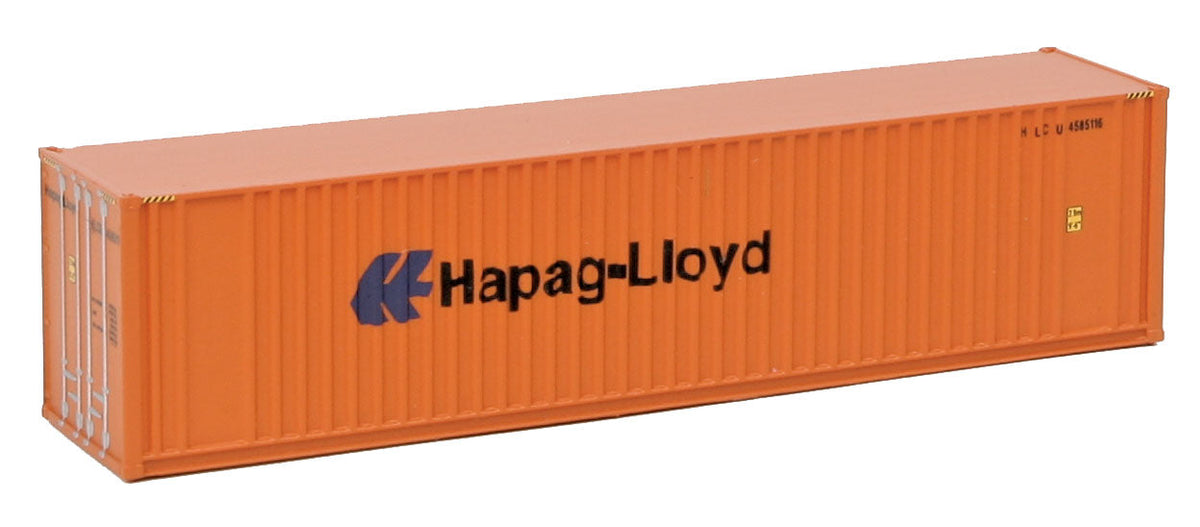 40' Hi Cube Ribbed Side Container - Assembled -- Hapag-Lloyd-1