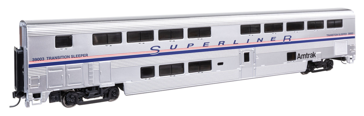 85' Bombardier Superliner II Transition Sleeper - Lighted - Ready to Run -- Amtrak(R) (Phase IV) #39003