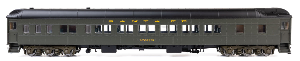 82' Pullman Heavyweight 12-1 Sleeper - Ready to Run -- Santa Fe McGrady-1