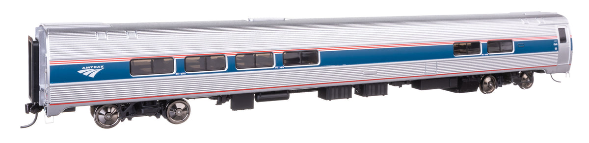 85' Amfleet II Lounge - Lighted - Ready to Run -- Amtrak(R) Phase VI (Decal)