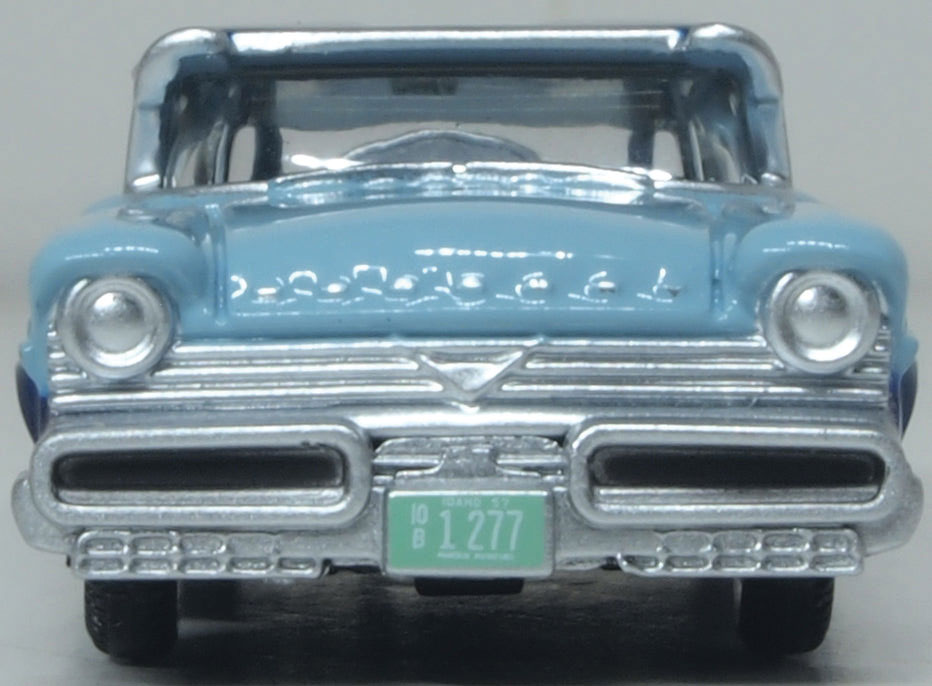 1957 Mercury Montclair - Assembled -- Nantucket Blue, Pacific Blue