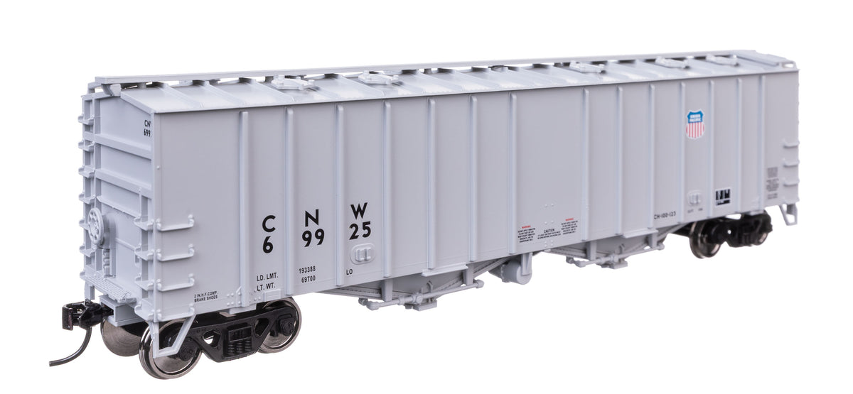 50' 2-Bay Airslide(R) Covered Hopper - Ready to Run -- Union Pacific(R) #69925-1