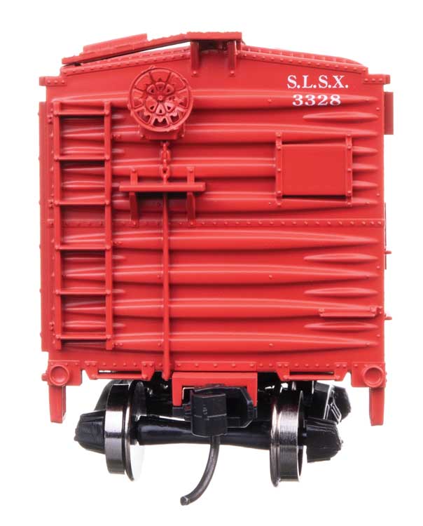 40' Wood Stock Car with Dreadnaught ends - Ready to Run -- Swift #3328-3