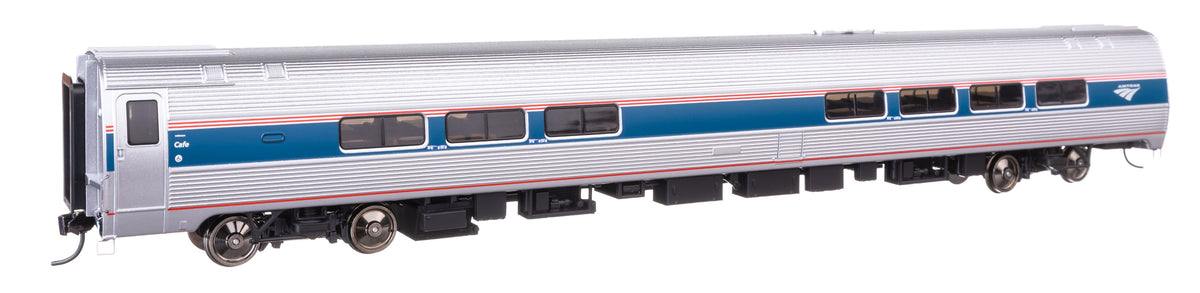 85' Amfleet II Lounge - Lighted - Ready to Run -- Amtrak(R) Phase VI (Decal)