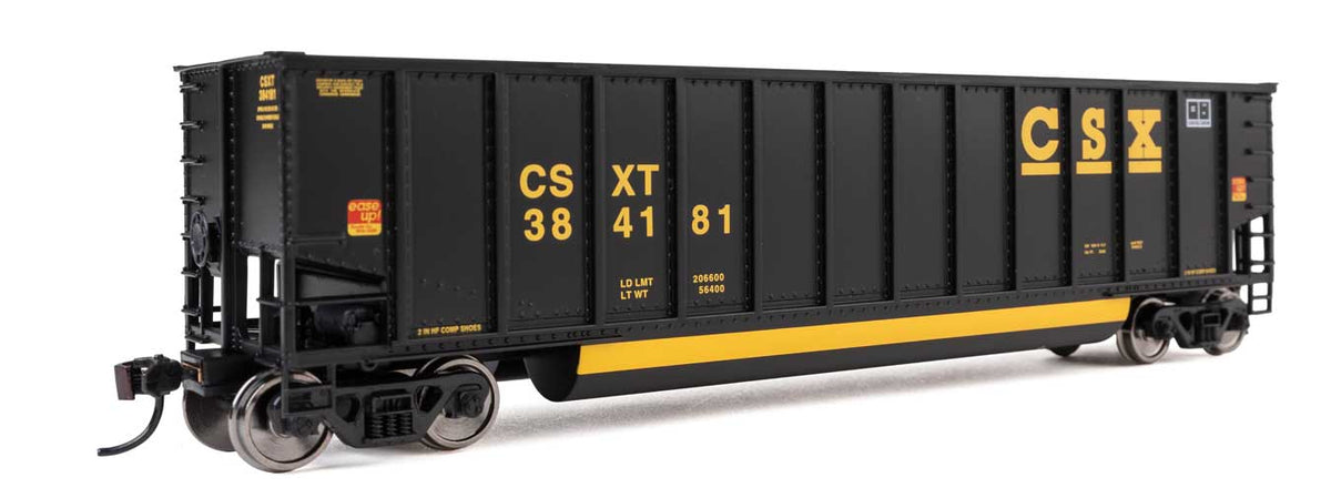 50' Bethgon Coalporter Gondola 3-Pack - Ready to Run -- CSX #382385, #382394, #384181-2