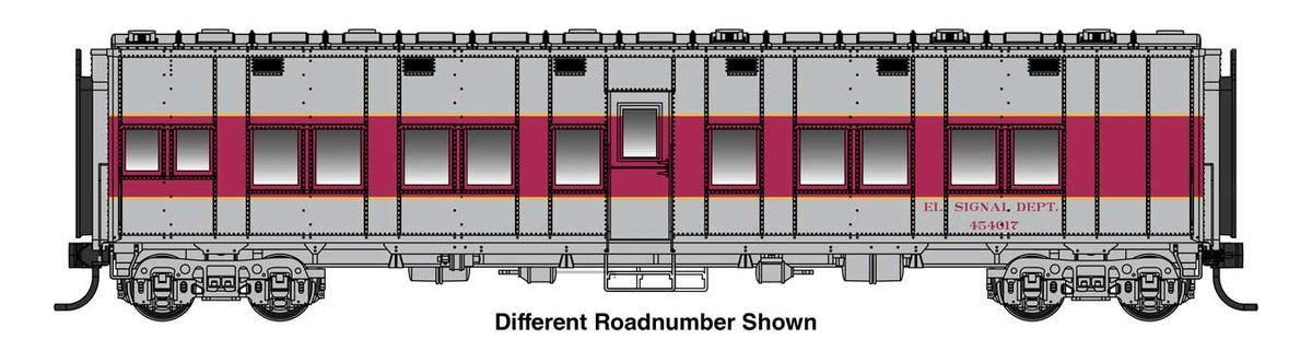 Pullman-Standard Troop Sleeper Car - Standard - Ready to Run -- Erie Lackawanna #454023-1
