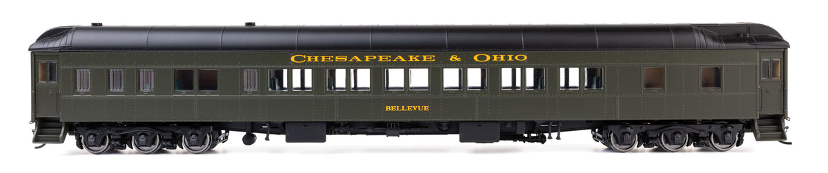 82' Pullman Heavyweight 12-1 Sleeper - Ready to Run -- Chesapeake & Ohio Bellvue-1
