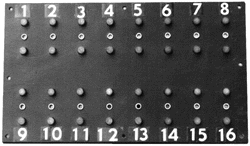 Flush-Mounted Panels -- Operates 16 Switch