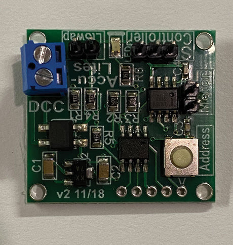 Accessory DCC Decoder -- Fits Tortoise(R) Turnout Motor (Switch Machine)