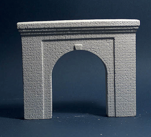 Single-Track Tunnel Portal -- Cut Stone-1